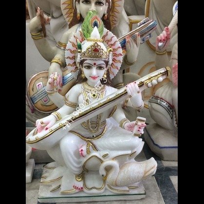 Saraswati Marble Murtis
